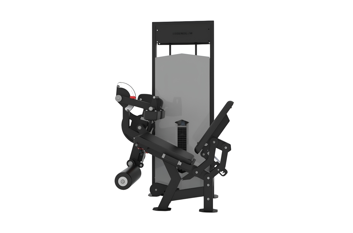 VB 312-01 Seated leg curl/leg extension machine with hip fixation