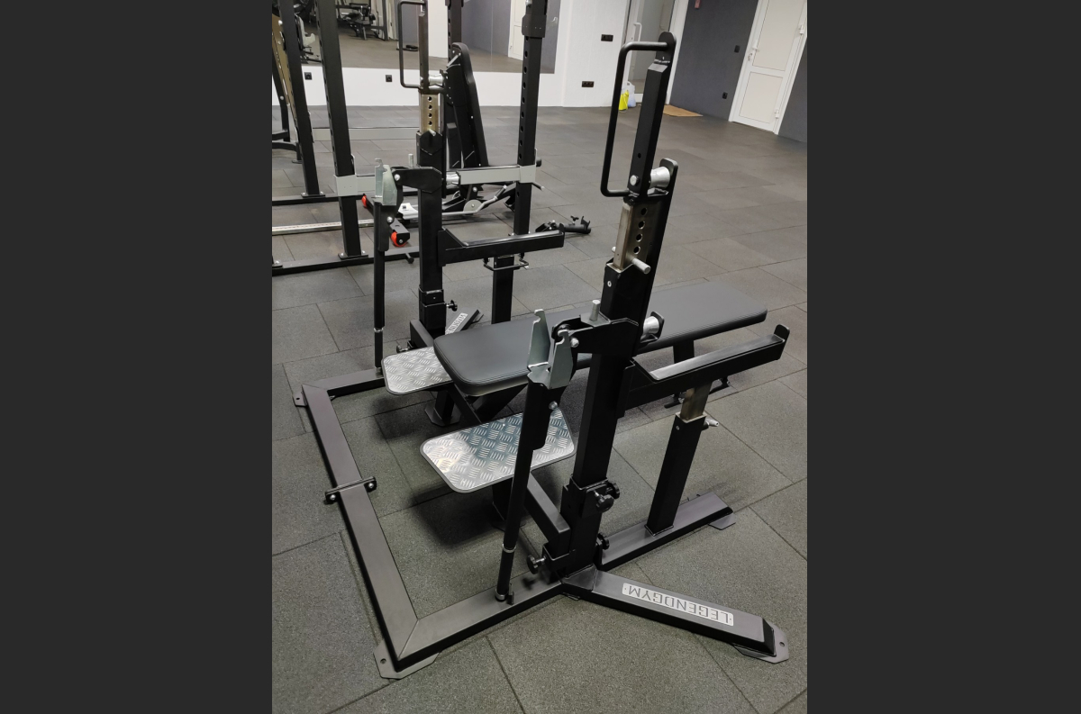 VB 291 Squat stand and bench for powerlifting