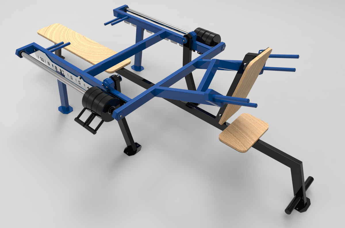 SG 601 Outdoor Bench press / Dip press