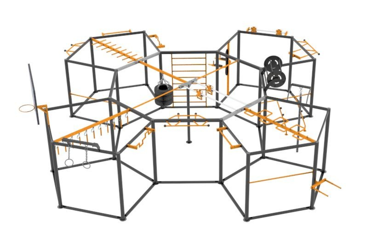 GW-12 Multifunctional Set with Basketball Backboard