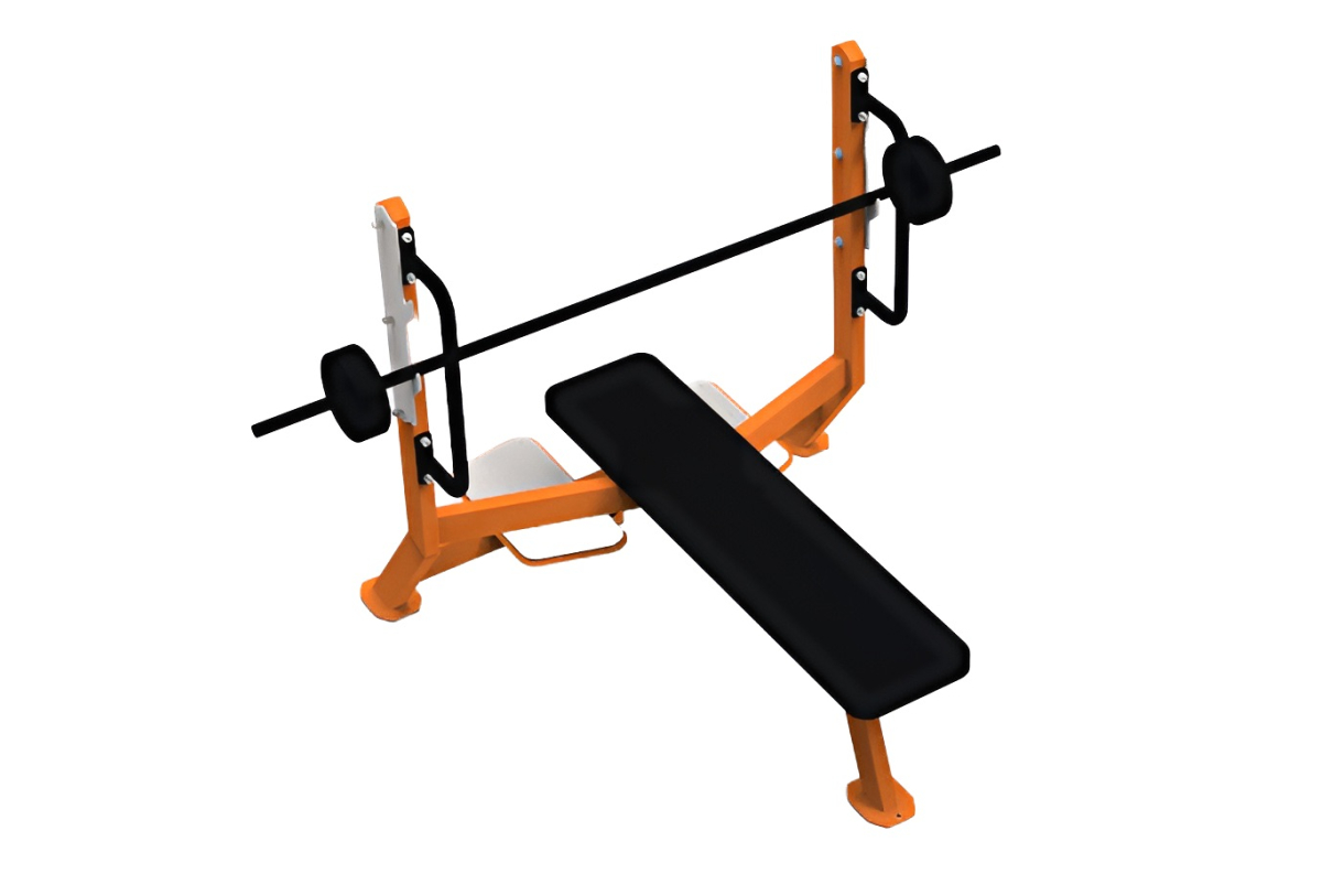 SGS 281-01 Bench press with 40 kg barbell