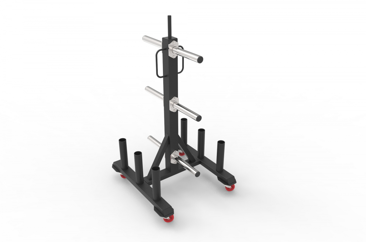 VB 231 Weight plate stand with wheels