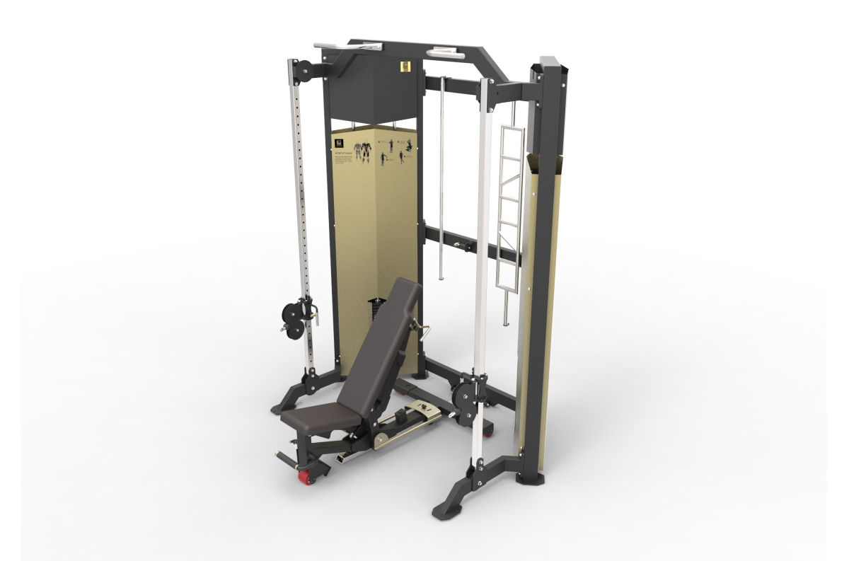 VB 308-01 Block Multi-Station with VB 206 Bench