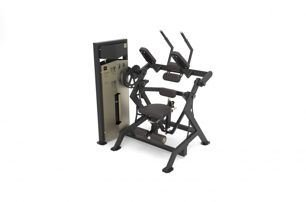 VB 318 Abdominal crunch (Seat 45° spin)