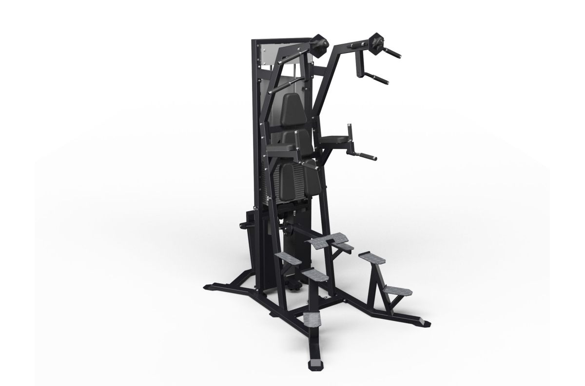 VB 320-03 Assisted chin dip (with extra weight) with the ability for training of abdominals