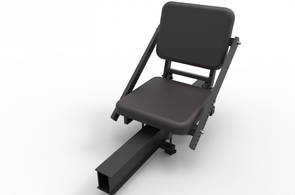 AR1.00.00 Rowing machine seat for athletes with musculoskeletal disorders