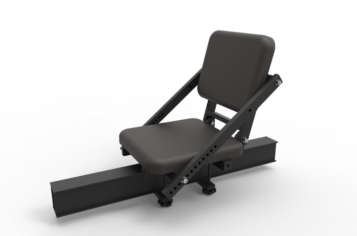 AR1.00.00 Rowing machine seat for athletes with musculoskeletal disorders