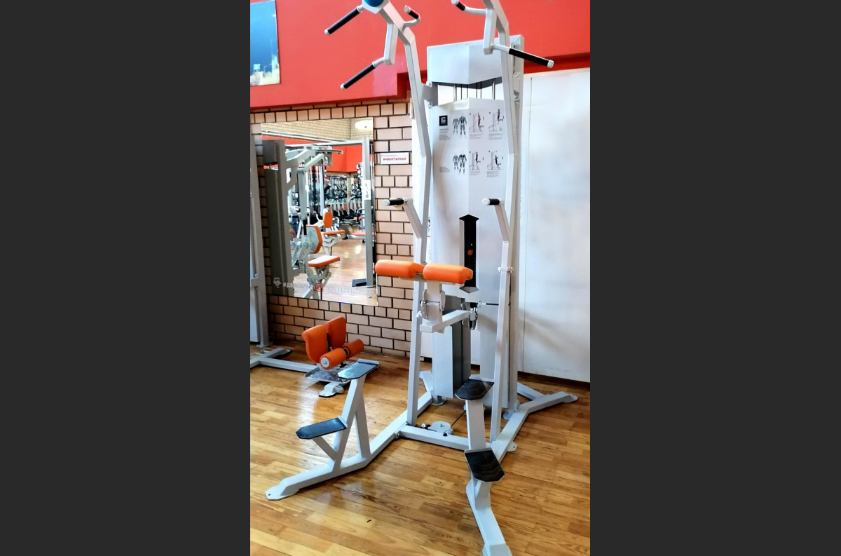 VB 320-02 Assisted chin dip with knee-cushion