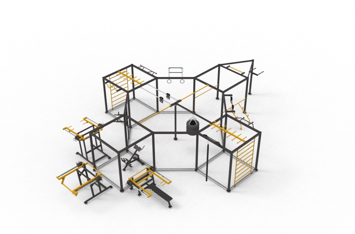 GW-09 Multifunctional workout platform from the manufacturer of indoor and outdoor sports