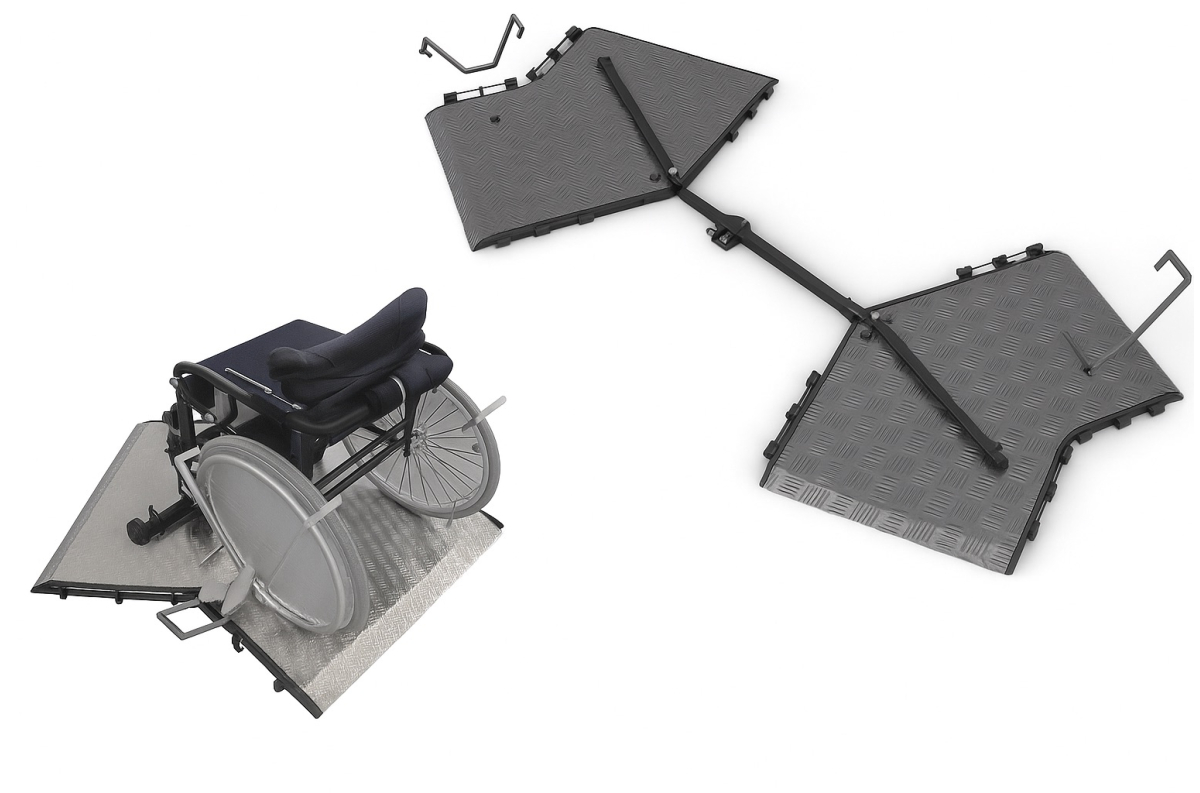 PN-2 Wheelchair Fencing Platform