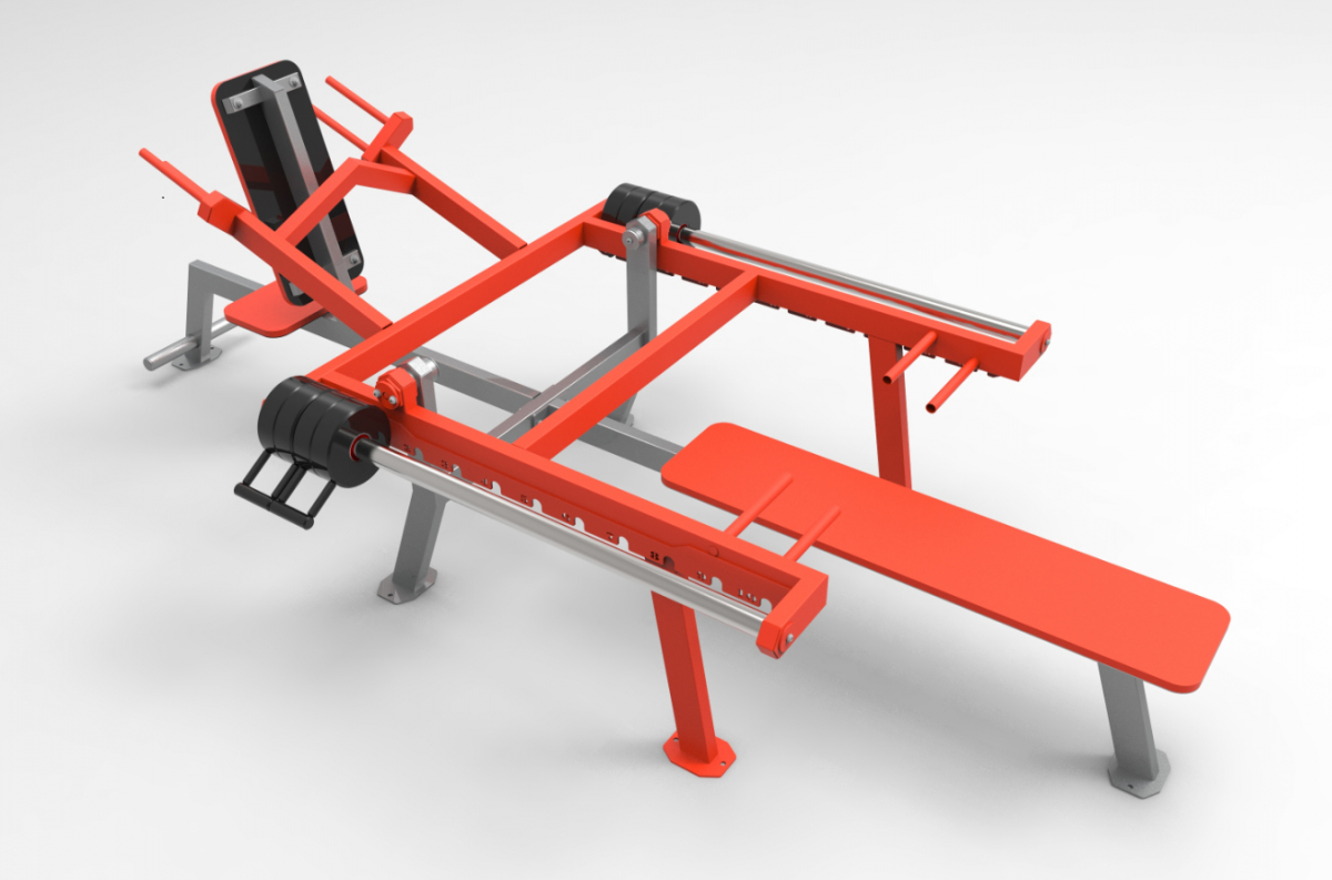 SG 601 Outdoor Bench press / Dip press