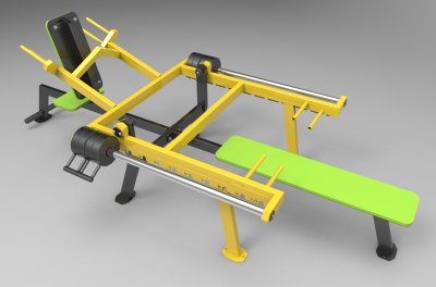 SG 601 Outdoor Bench press / Dip press