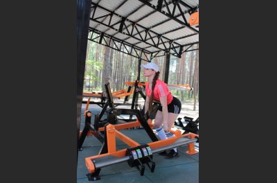 SG 603 Outdoor Deadlift / Bent-over row