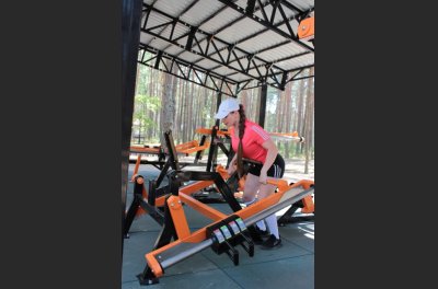 SG 603 Outdoor Deadlift / Bent-over row