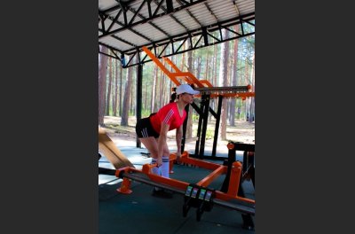 SG 603 Outdoor Deadlift / Bent-over row