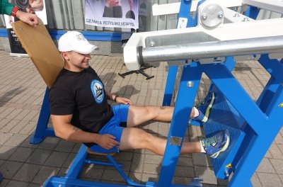 SG 604 Outdoor Leg press / Squats