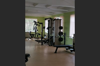 VB 808-01 Combined power frame with VB 296 Super bench adjustable for Smith Machine