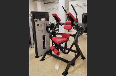 VB 318 Abdominal crunch (Seat 45° spin)