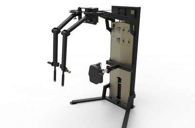 VBS 305 Pectoral fly and rear deltoid machine for athletes with musculoskeletal disorders