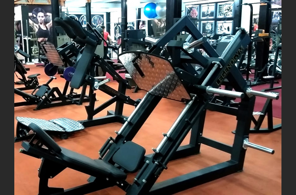 VB 101 Leg Press machine 45° degree (Linear leg press)