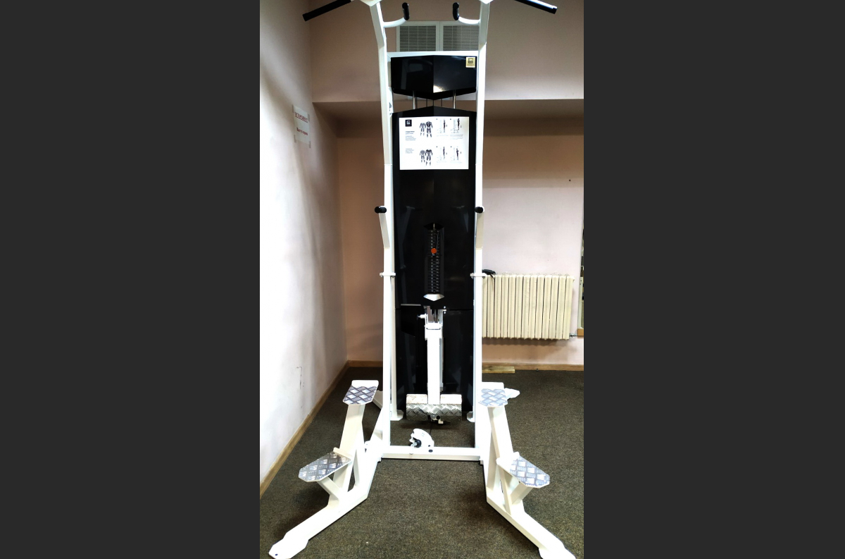 VB 320-01 Assisted chin dip (with load)