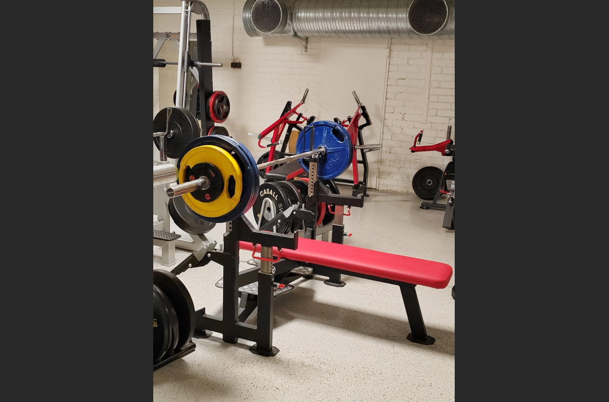 VB 291 Squat stand and bench for powerlifting
