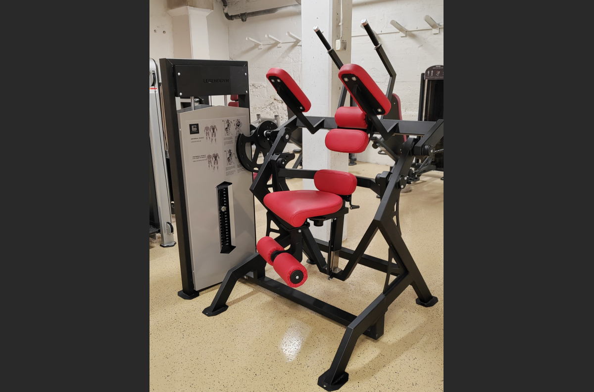 VB 318 Abdominal crunch (Seat 45° spin)