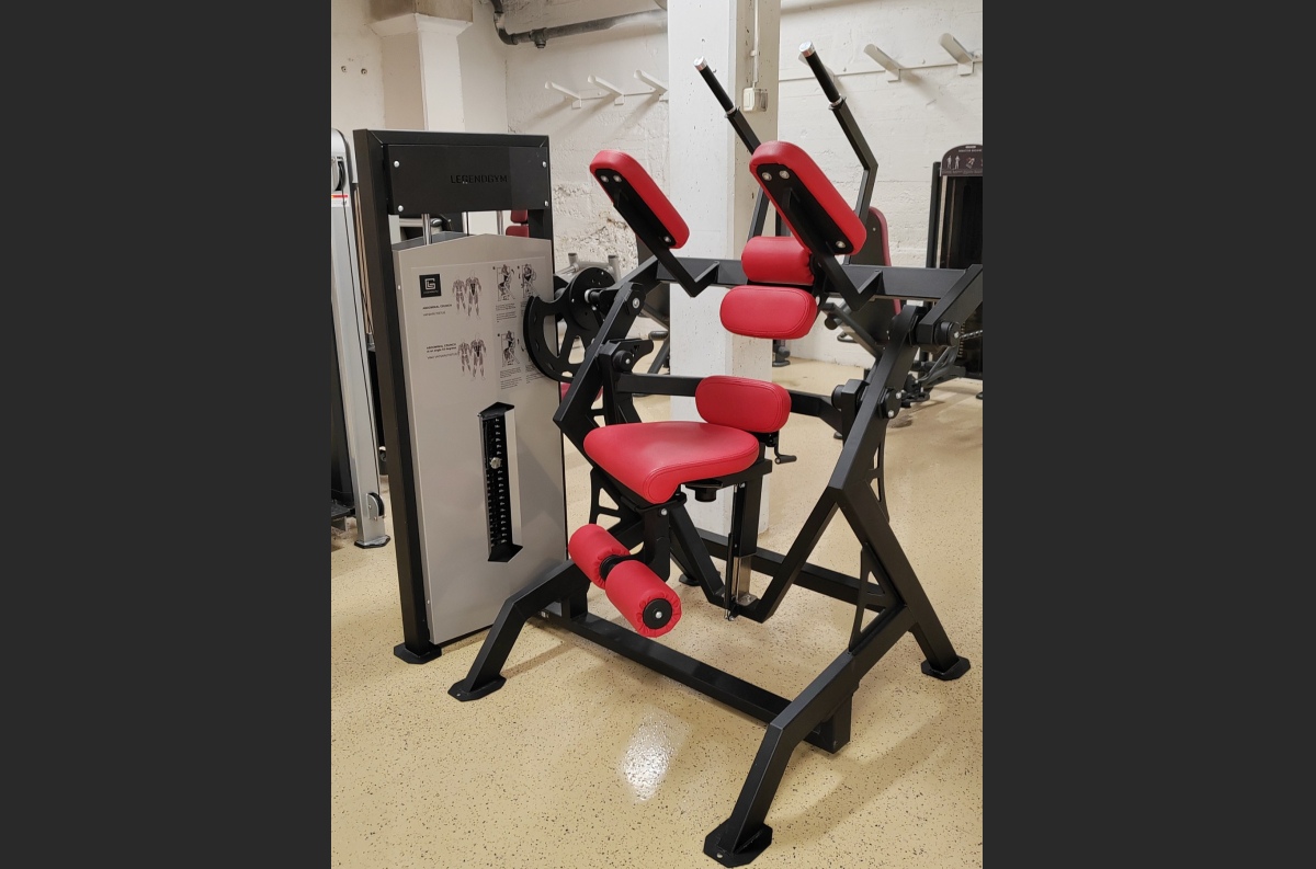 VB 318 Abdominal crunch (Seat 45° spin)