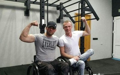 1-st time in Belarus! By individual order for an inclusive crossfit the LEGENDGYM team has successfully developed gym equipment in Lida!