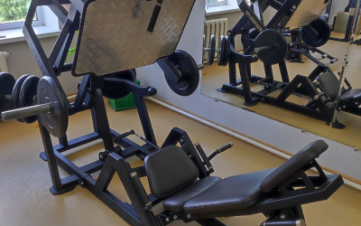 Professional strength training equipment LEGENDGYM at the Rogachev Sports Complex